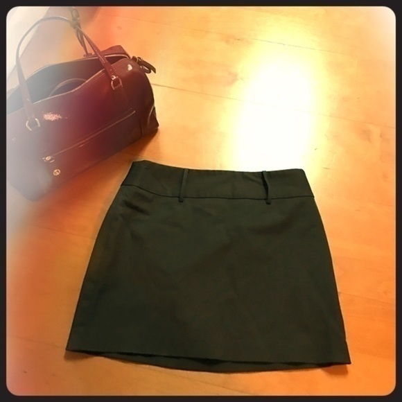 Express brown Stretch Mini Skirt Size 3/4 - Picture 1 of 3